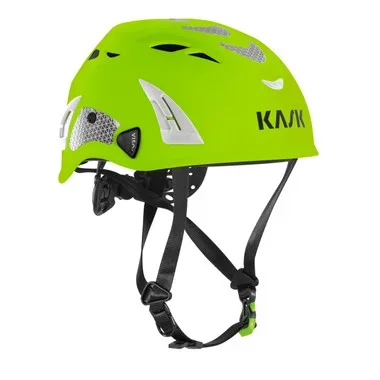 Kask Superplasma HD Hi-Viz Type I Class C Vented Lime Fluorescent Safety Helmet – WHE00139-224