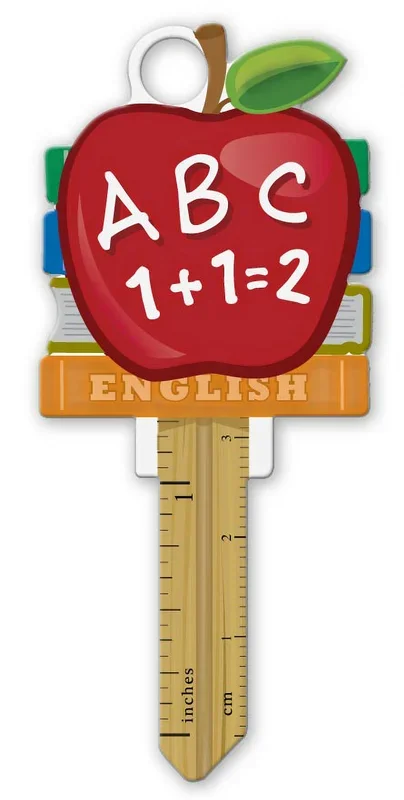 Key Shapes Teacher SC1 – Colored Key Blank by Lucky Line Products