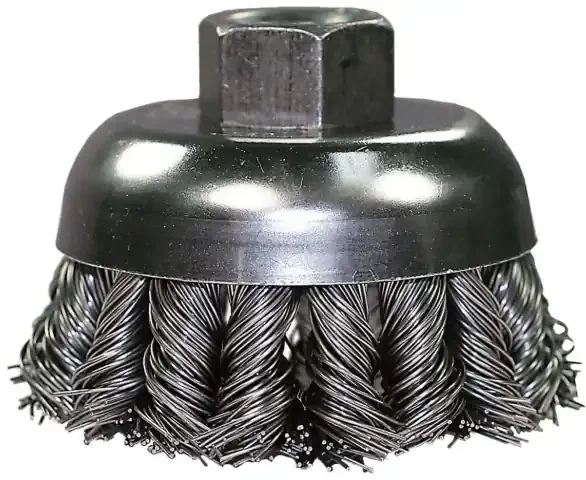 Knotted Wire wheel 2-3/4″