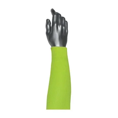Kut Gard Single-Ply ACP / DuPont Kevlar Blended Sleeve w/Smart-Fit – Neon Yellow – 144/EA – 10-21HACPNY
