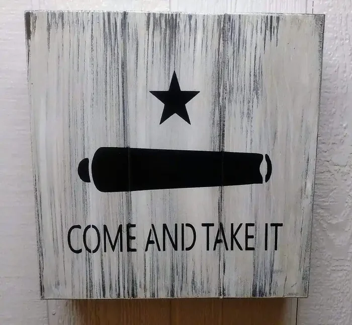 Liberty Home “Come and Take It” Wall Art Box