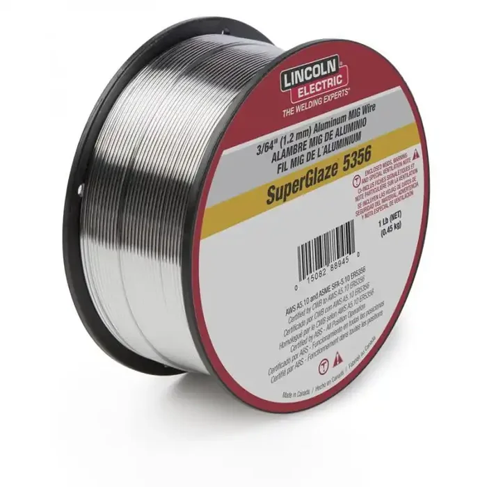 Lincoln SuperGlaze® 5356 .035″ Aluminum MIG Welding Wire (ED030312)