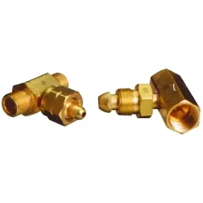 Manifold Coupler Tees, Coupler, 500 PSIG, Brass, POL Acetylene