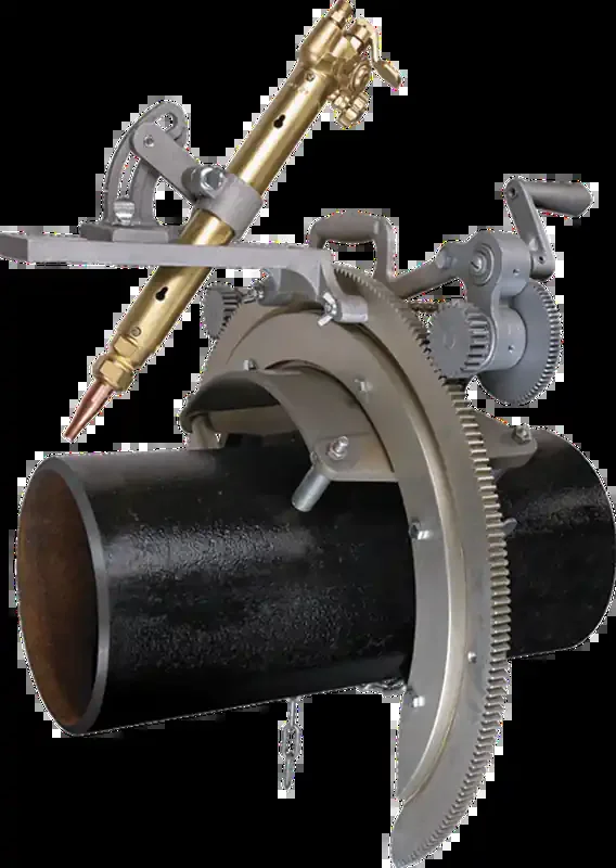 Mathey Dearman 2SA Cast Aluminum Manual Saddle Pipe Beveling Machine 6″- 12″