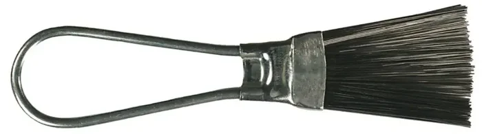 Metal loop chip brush