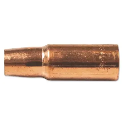 MIG Gun Nozzle, 5/8 in Bore, 1/8 in to 5/32 in Tip Recess, Self-Insulated Tapered Slip-On, Tweco Style for Spray Master