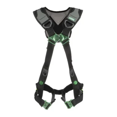 MSA V-FLEX Harness w/Back D-Ring – Quick Connect Leg Straps – Extra Large – 10239981