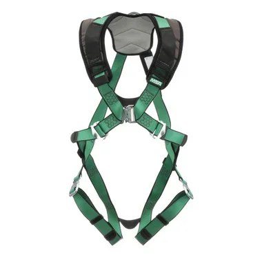 MSA V-FORM+ Harness w/Back D-Ring – Quick Connect Leg Straps – Standard – 10206101