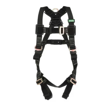 MSA Workman Arc Flash Vest-Style Harness w/Back D-Ring – Tongue Buckle leg straps – X-Large (XLG) – 10152638