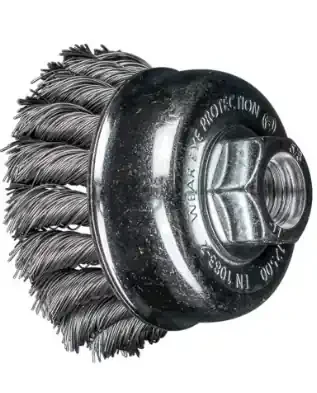 PFERD KNOT WIRE CUP BRUSH PSF 2-3/4″ DIAMETER