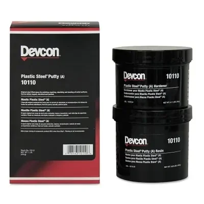 Plastic Steel Putty (A) Kit, 1 lb