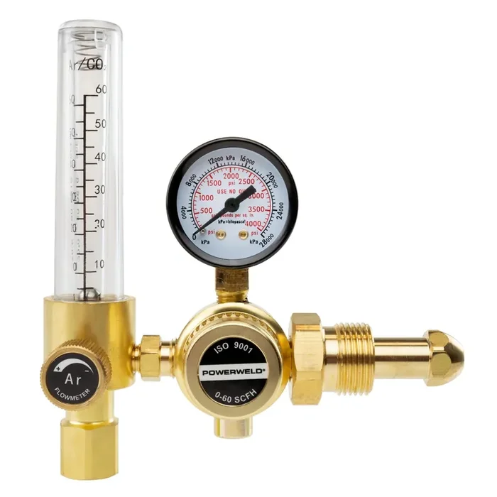 Powerweld Argon Regulator Flowmeter – PWAGFGFL