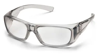 Pyramex Emerge Gray Frame/Clear +2.0 Lens Safety Eyewear