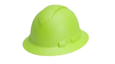 Pyramex Ridgeline Full Brim 4Pt Ratchet – Matte Lime Graph