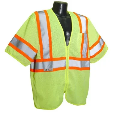 Radians Class 3 Two Tone Vest – Green – SV22-3ZGM