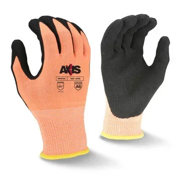 Radians RWG559 AXIS Cut Protection Level A7 Sandy Nitrile Glove – Pair