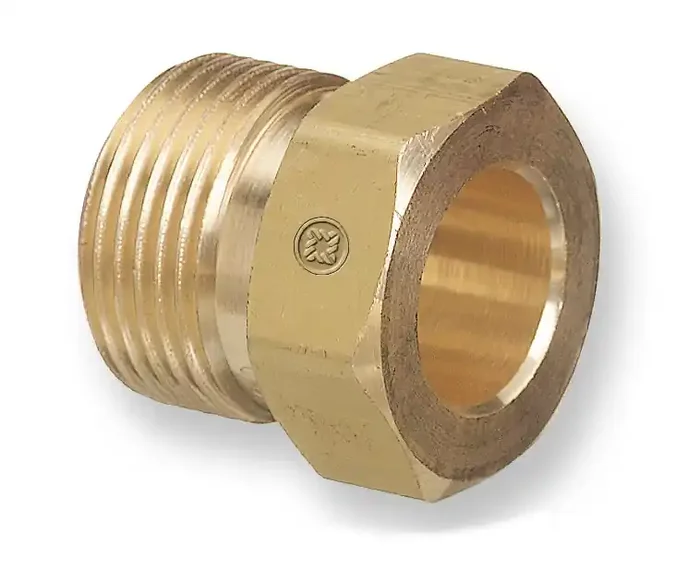 Regulator Inlet Nuts, Inert Gas, Brass, CGA-680