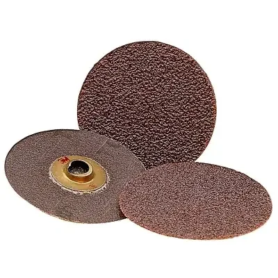 Roloc Discs 361F, Aluminum Oxide, 3 in dia, TR, 36 Grit, 20000 RPM