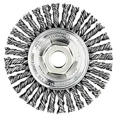 Roughneck Stringer Bead Wheel, 7 in dia x 3/16 in Face W x 5/8 in-11 UNC x 0.020 in, 9000 RPM, 10 EA/CTN