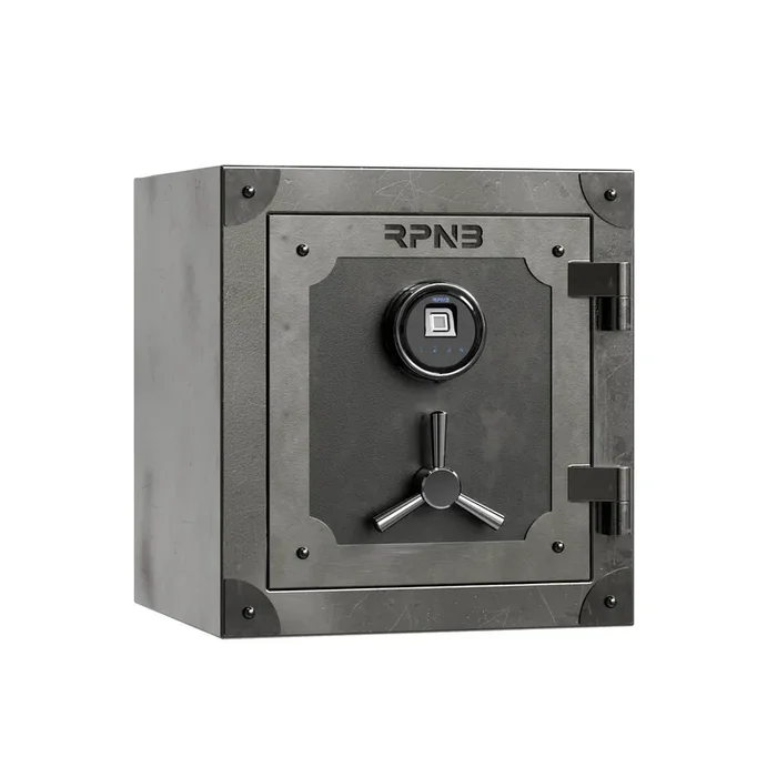 RPNB Large Home RPFV45 Retro Style Biometric Safe Box with Jewelry Drawer