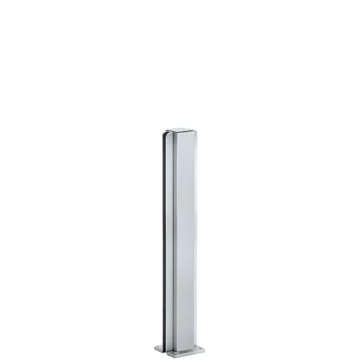 Satin Anodized 14″ Center Design Series Partition Post by C.R. Laurence ...