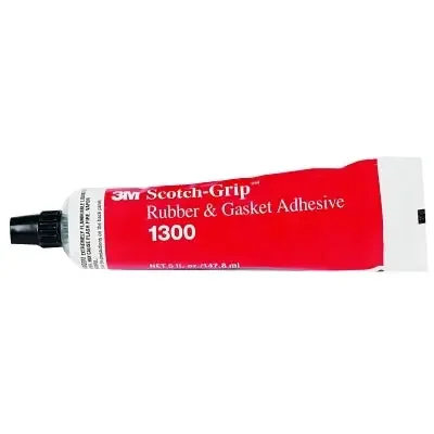 Scotch-Grip Rubber & Gasket Adhesive, 5 oz, Tube, Yellow