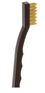 SOLO 3×7 TOOTHBRUSH BRASS / PLASTIC HANDLE