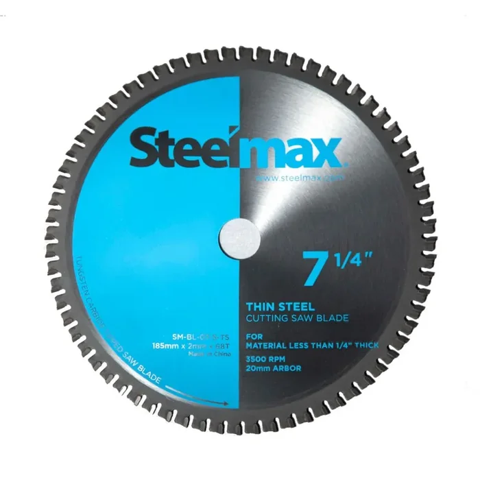 Steelmax TCT Metal Cutting Saw Blades for Thin Steel