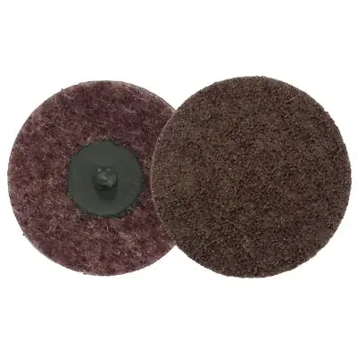 Surface Conditioning Disc, 3 in dia, Medium Grit, Aluminum Oxide, Maroon