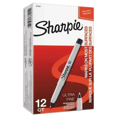 Ultra Fine Permanent Marker, Black