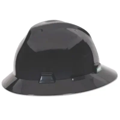 V-Gard Protective Hats, Fas-Trac Ratchet Suspension, 6 1/2 – 8, Black