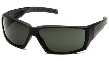Venture Gear Tactical Overwatch Black Frame/Smoke Green Anti-Fog Lens Safety Eyewear