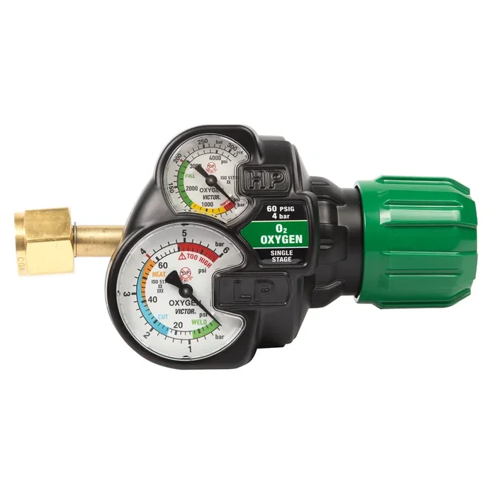 Victor Edge 2.0 ESS42 HD Oxygen Regulator, CGA 540 – 0781-3601