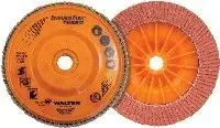 Walter 06A462 4.5″ x 7/8 36/60 Grit Enduro-Flex Turbo Flap Discs
