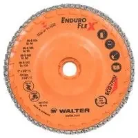 Walter 06B462 4.5″ x 5/8″-11″ 120 Grit Enduro-Flex Flap Disc