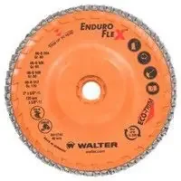 Walter 06B608 6″ 80 Grit Spin-On Enduro-Flex Flap Disc