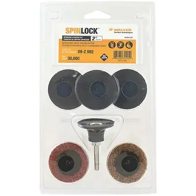 Walter 09Z992 2″ SPINLOCK™ Starter Kit (1 Kit)