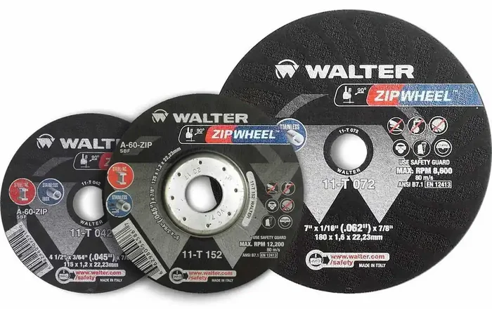 Walter 11T080 8″ x 1/16″ x 5/8″ Zip Wheel Cut-Off Wheel 25 Pack