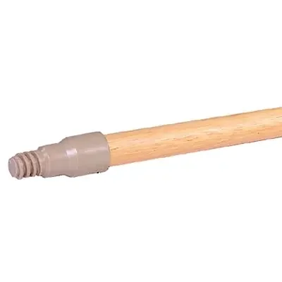 Wooden Handle, Hardwood/Plastic, 60 in L x 15/16 in dia
