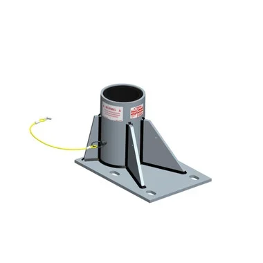 Xtirpa IN-2302 4″ Floor Adapter Zinc Plated